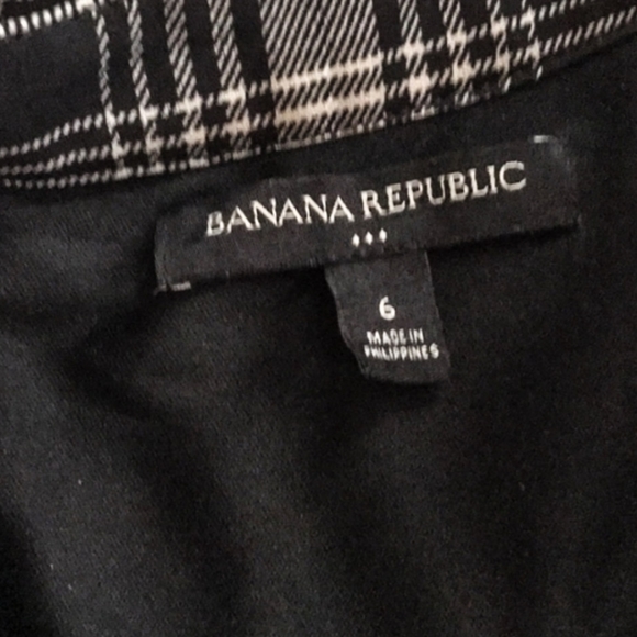 Banana Republic Plaid Dress Sz.6 - Picture 6 of 9